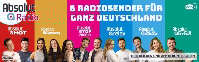 Werbebanner von Antenne Deutschland