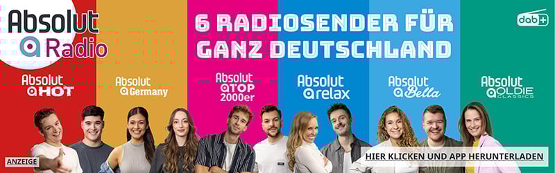 Werbebanner von Antenne Deutschland