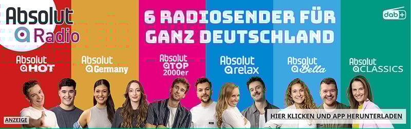 Werbebanner von Antenne Deutschland