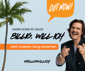 Werbebanner von Bill Igerde Song
